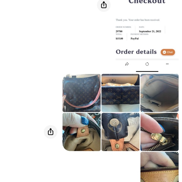 ❤️Louis Vuitton Looping Gm Vintage ❤️ - Picture 14 of 16